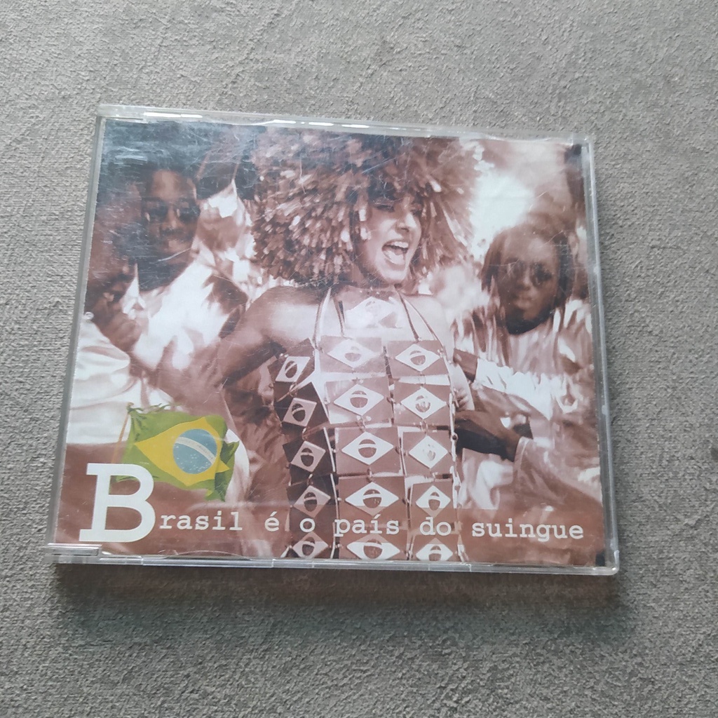 Cd maxi Single Fernanda Abreu 1996 Brasil É o País do Suingue promocional  Remixes | Shopee Brasil