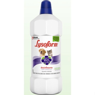 Desinfetante Lysoform Pets Original Frasco 1L