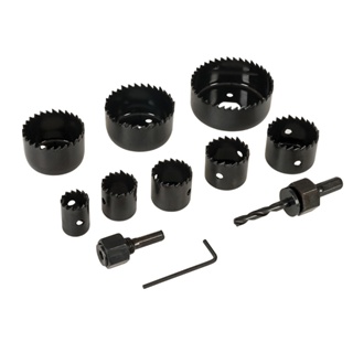 Jogo Kit Serra Copo Profissional Furadeira 11 Peças Fertak 2901