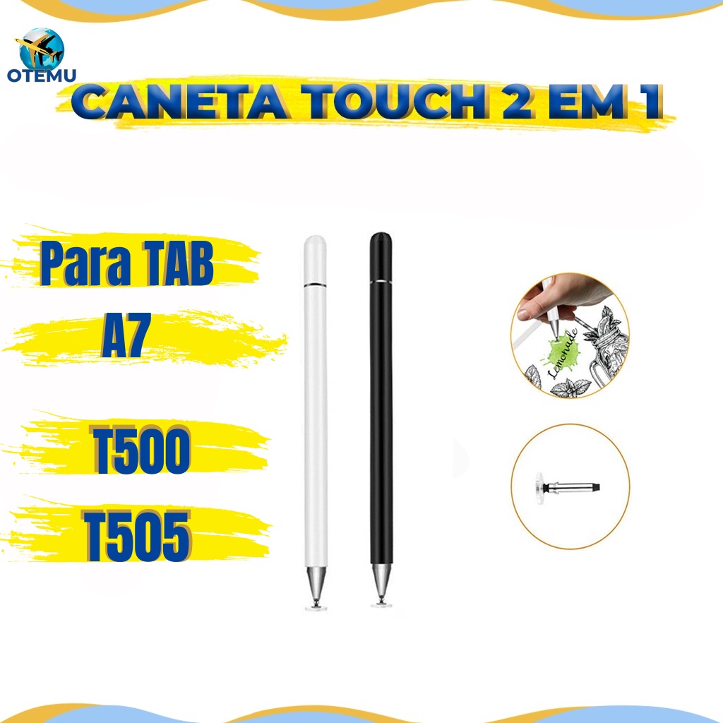 Caneta Touch 2 em 1 Para Tab A9 Plus 11 Polegadas X210, X216 | Shopee ...