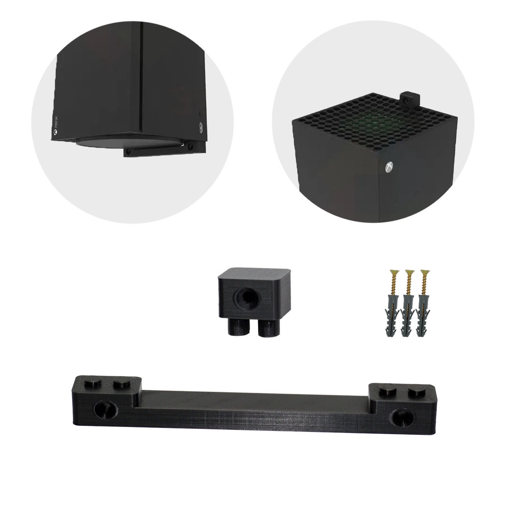 Suporte De Parede Para Xbox Series X Drywall Painel