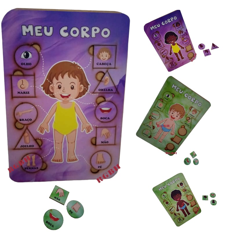 Quebra-Cabeça Barbie Pinta e Apaga 30 Peças Brinquedo de Madeira Educativo  de Madeira Para Colorir Brinquedos Educativos Bambalalão Brinquedos  Educativos