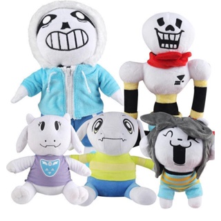 Em promoção! Undertale De Pelúcia Boneca Brinquedo Sans Laranja Papiro De  Pelúcia Macia Pelúcia Jogo