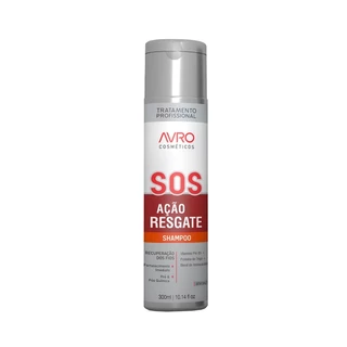 Shampoo Avro SOS Ação Resgate Recuperação Dos Fios 300ml