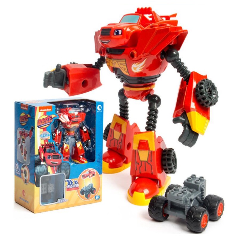 Veiculo com Acessorios - Corredores Robos - Blaze and The Monster Machines  - sortidos - Mattel