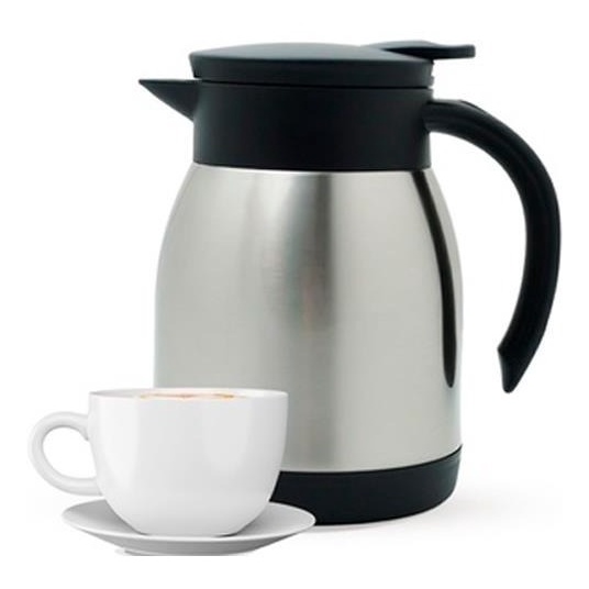 Garrafa Termica De Cafe Luxuosa Inox 600 Ml Preto Cafe Agua | Shopee Brasil