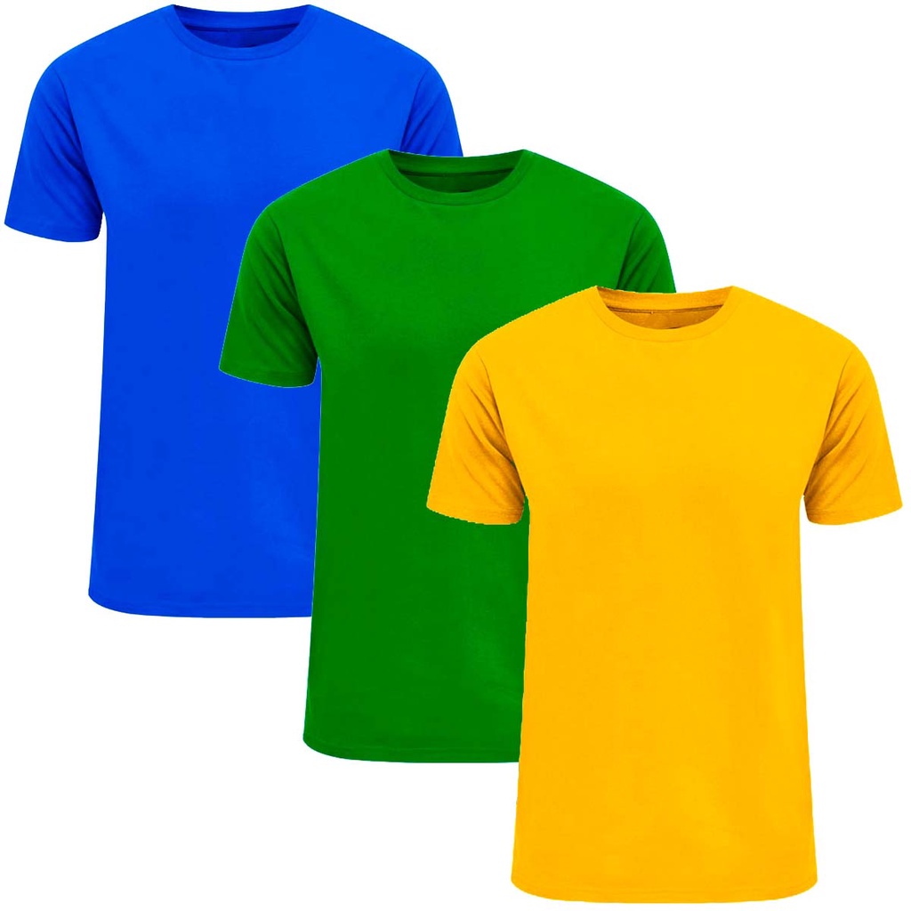Camiseta Brasil verde amarelo camisa pronta entrega copa em Promoção na  Americanas