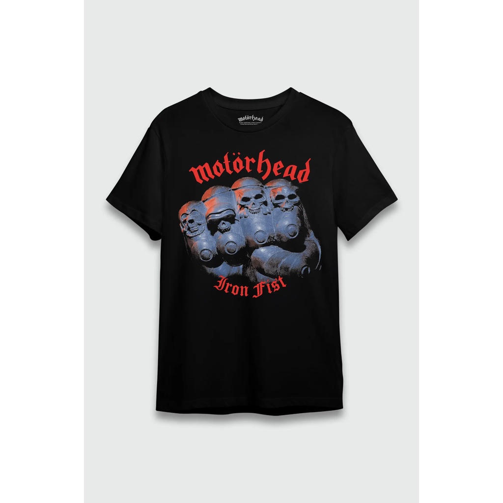 Camiseta Motorhead Iron Fist – Consulado do Rock
