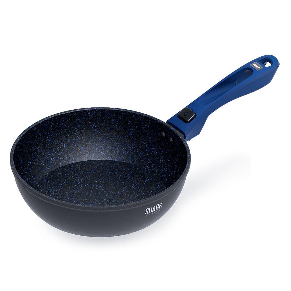 Panela Polishop iChef Ultra Day By Day Shark Series Azul 24cm