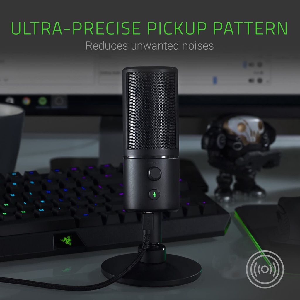 Microfone Profissional Razer Seiren X Usb Podcast/Youtube | Shopee Brasil
