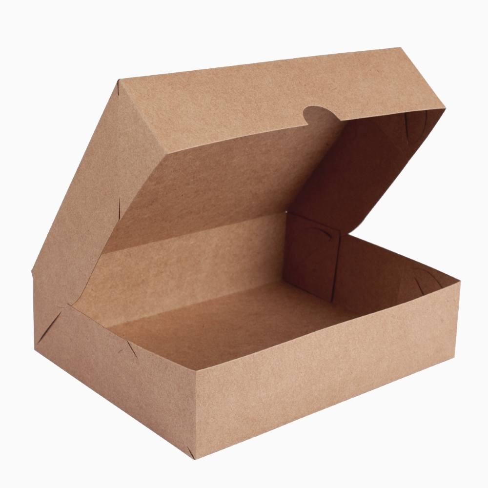 Kit 40 Caixa De Papel Kraft 20X16X5cm Presentes Doces Artesanatos