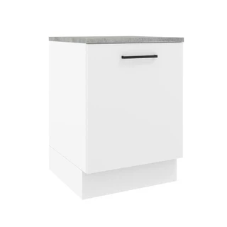 Balcão Armário de Cozinha 60 cm 1 Porta Branco Agata Madesa em Oferta na Shopee