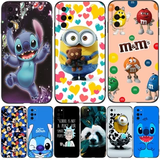 Para Motorola Moto G22 Capa Traseira De Silicone Macio 4G De Celular MotoG22 Protetora Tpu Preto Desenho animal Carro