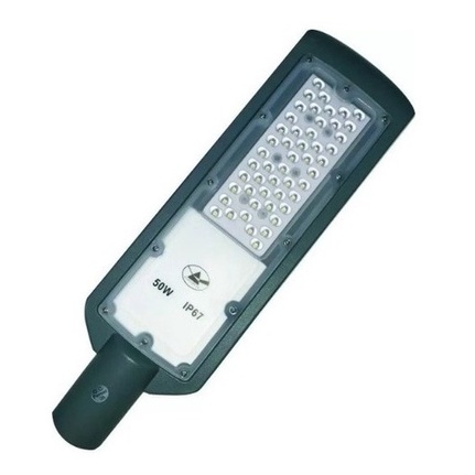 LUMINÁRIA ILUMINAÇÃO PUBLICA LED 50W ALTA POTÊNCIA A PROVA DAGUA