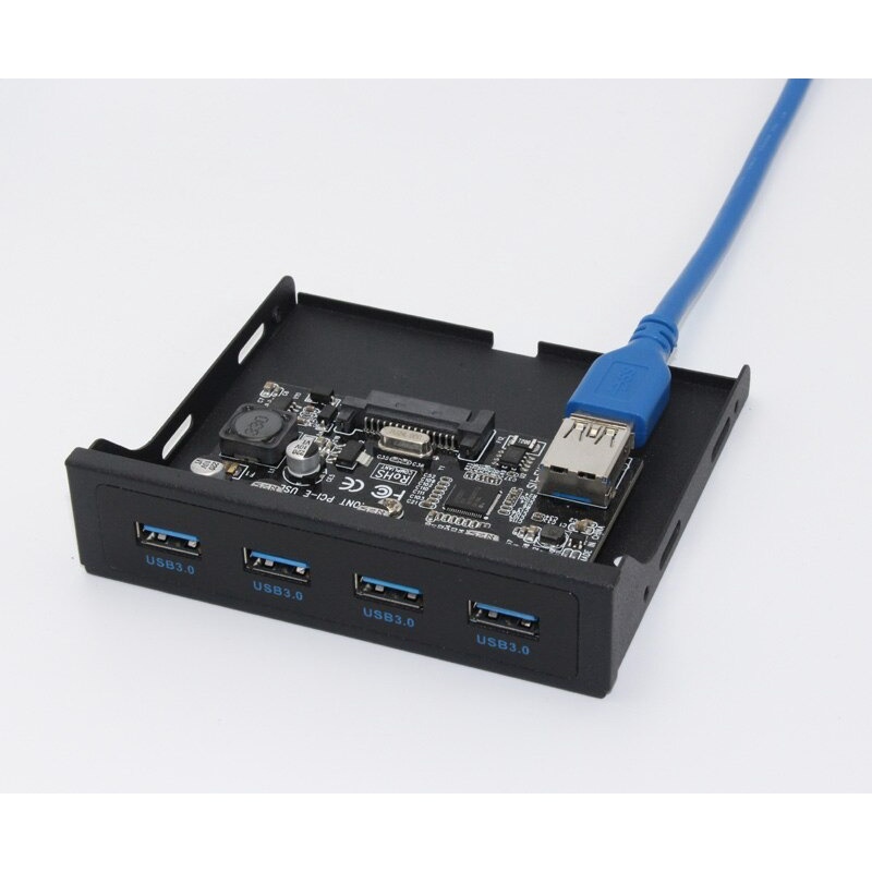 Placa de Expansão Painel Frontal PCI Usb 3.0 Pc