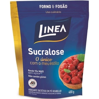 Adoçante em Pó Sucralose Culinário Linea Forno & Fogão Pouch 400g