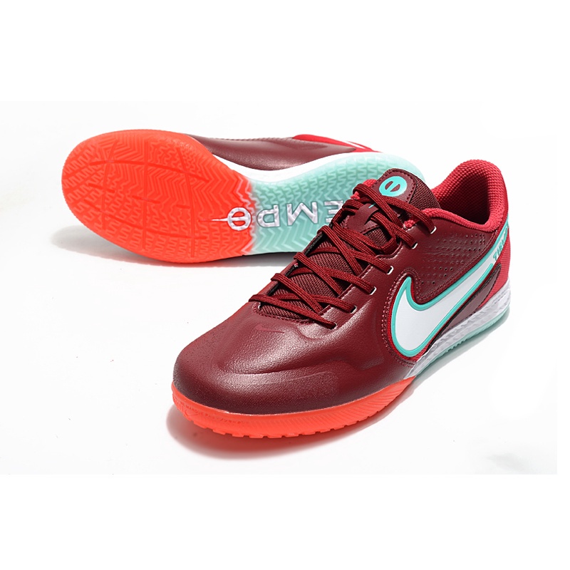 Nike444 React Tiempo Legend 9 Pro IC Clássico Retrô Botas De Futebol Interior As Premier III Legendary Nove-Generação Tricotadas MD Flat Football Boots Homens 32134