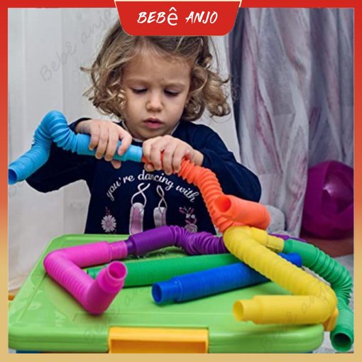 296 pçs cogumelo prego 3d quebra-cabeça blocos crianças montessori jogos  cor cognição brinquedos educativos intelectuais