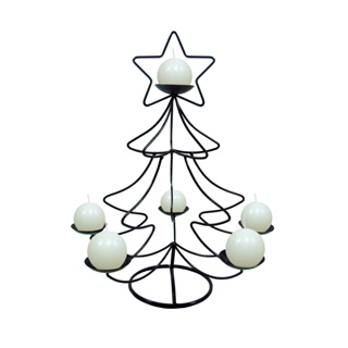 BFYDOAA Mini árvore de Natal branca de 44 cm, pequenas árvores de Natal  para decoração de casa de Natal de mesa, mini árvore de Natal artificial