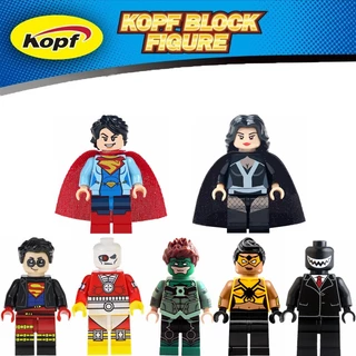 Zatanna Lana Lang Superboy Minifigures Brinquedos Para Crianças Blocos De Construção Presente De Aniversário