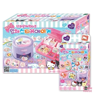 Bling Sanrio Personagens 3D Fazedor De Adesivos & Refil Hello Kitty , Minha Melodia