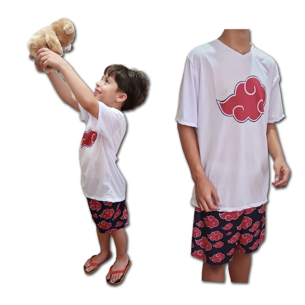 Camiseta Naruto Primark Pijama Primark Hombre Naruto Akatsuki En