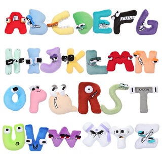 Brinquedo De Pelúcia Alphabet Lore Abc English Para Crianças