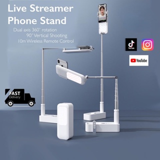 Tiktok Live Streamer Suporte Dobrável Para Telefone Celular Gravação De Vídeo E Transmissão Ao Vivo