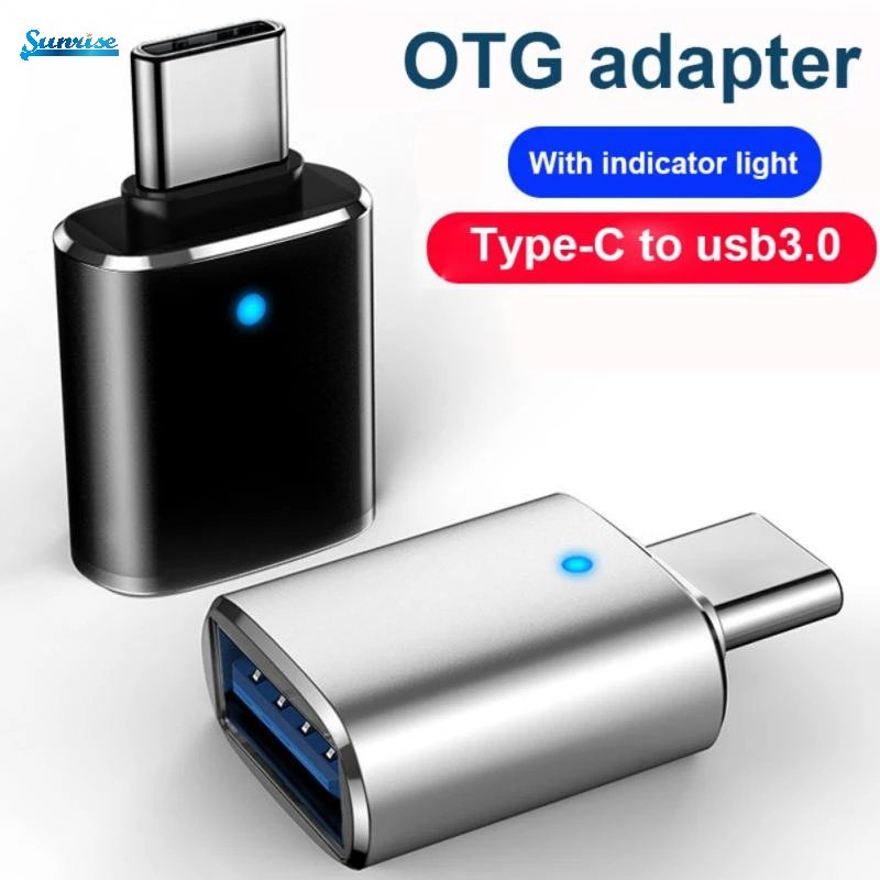 Indicador Luminoso LED USB 3.0 Para Adaptador Tipo C OTG Adaptadores De Smartphone Notebook