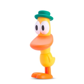 Boneco Pocoyo Pelucia 35cm Cabeça Vinil Fofinho C/ Cheirinho