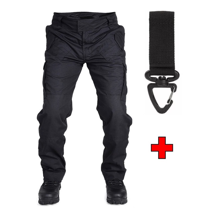 Calça Tática Forhonor Combat 911 Ripstop Militar Preto NF-e