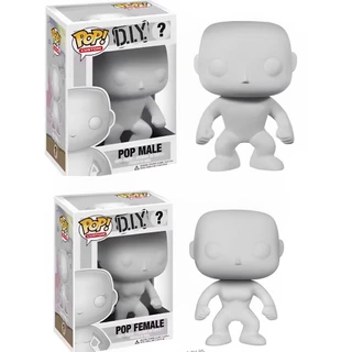 Nova Funko Pop DIY Bonecos Femininos Masculinos Brinquedo Em Branco Personalizado Faça Seu Próprio Aniversário Presente