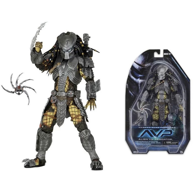 NECA Predator AVP Jagged 15a Onda Cicatriz De 14 Ondas Móvel 23