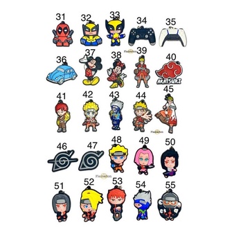 Chaveiro Emborrachado 3D Personagens Filmes Desenhos Naruto Marvel DC Games Original