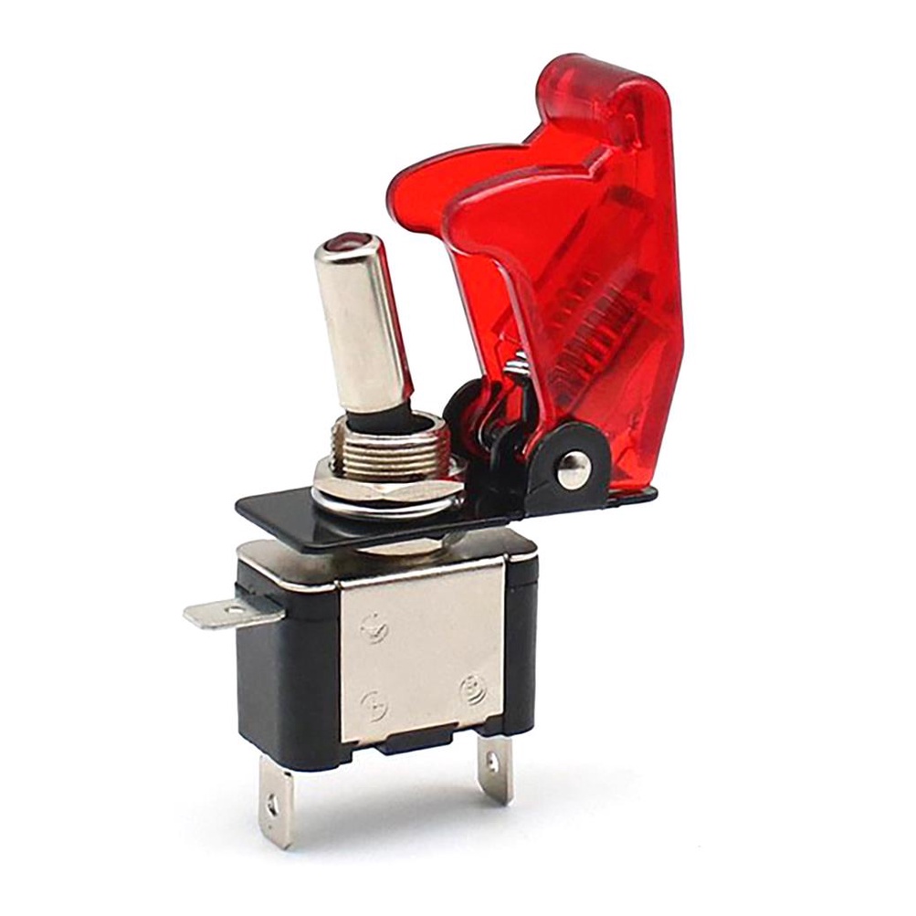 Chave Botão Interruptor Com Luz Led 12v Liga Desliga On Off Tic