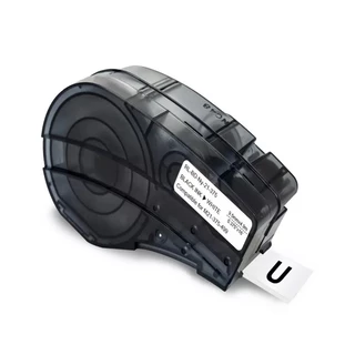 Fita Compativel Brady Branca Nylon 9mm Preta M21-375-499-WT