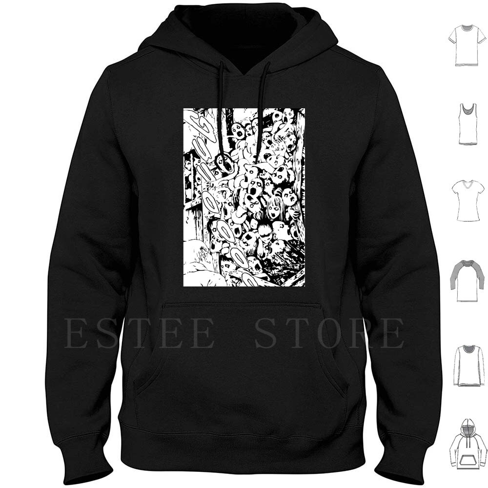 Uzumaki Junji Ito Fan Art Hoodie Manga Anime Homenagem Shopee Brasil