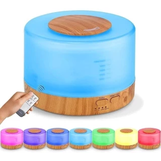 Umidificador Purificador De Difusor Aromatizador Elétrico 500ml