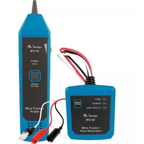 Zumbador Minipa Mtc-183 Identificador De Cabo E Continuidade