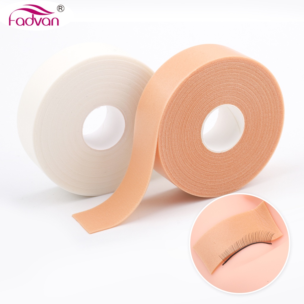 Fadvan 1 Rolo Extensão De Pestanas Coloridastapes Cortador De Fita Adesiva Macia E Respirável Para Ferramentas De Maquiagem De Cílios Falsos