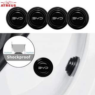 Para BYD Almofada De Silicone Anticolisão Porta De Carro Tronco Da Porta Proteção À Prova De Soundproof Silenciador Para BYD Dolphin Plus Dolphin Mini BYD Seal Yuan Plus Song Plus HAN TANG