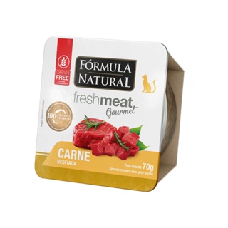 Ração Úmida Fórmula Natural Fresh Meat Gourmet Patê Gatos Carne - 70g