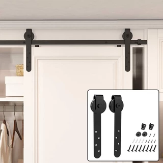 Kits De Hardware I Shape Hanger Set Portas De Celeiro Lisas Deslizantes Silenciosas