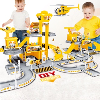 Pista de carrinho Baby infantil brinquedo 23pcs para montar e desmontar c/  2 carrinhos
