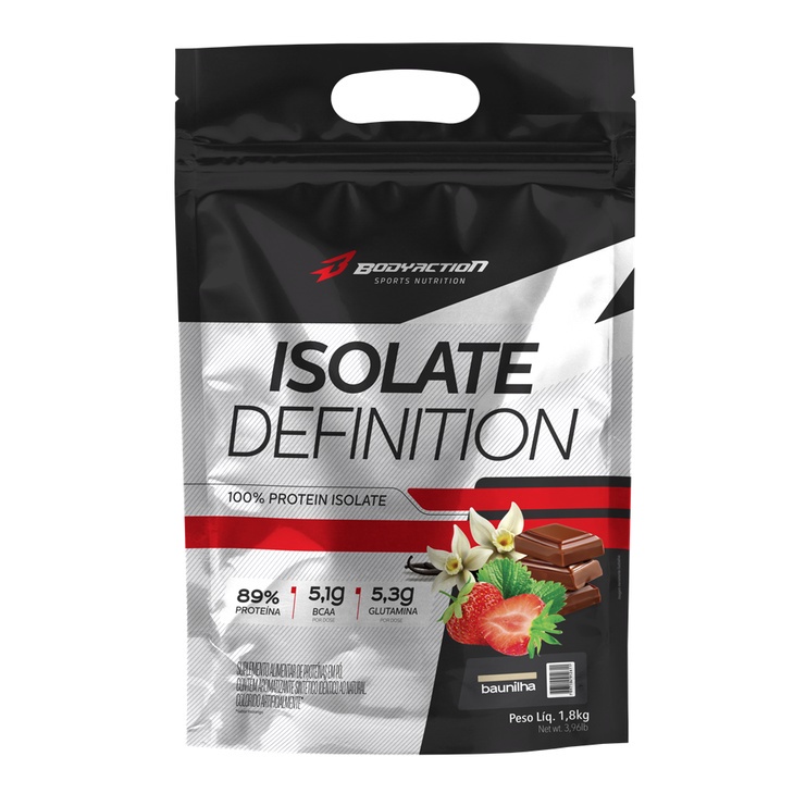 Whey Isolate Definition 1,8Kg Isolado Body Action Shopee Brasil