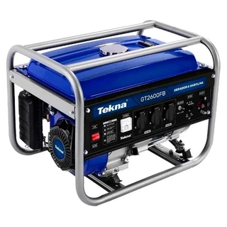 Gerador à Gasolina 2,5 KVA 4 Tempos Bivolt GT2600FB TEKNA