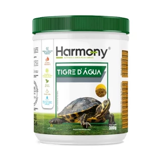 Harmony Repteis Tigre D'Agua 300g- Minas Nutri