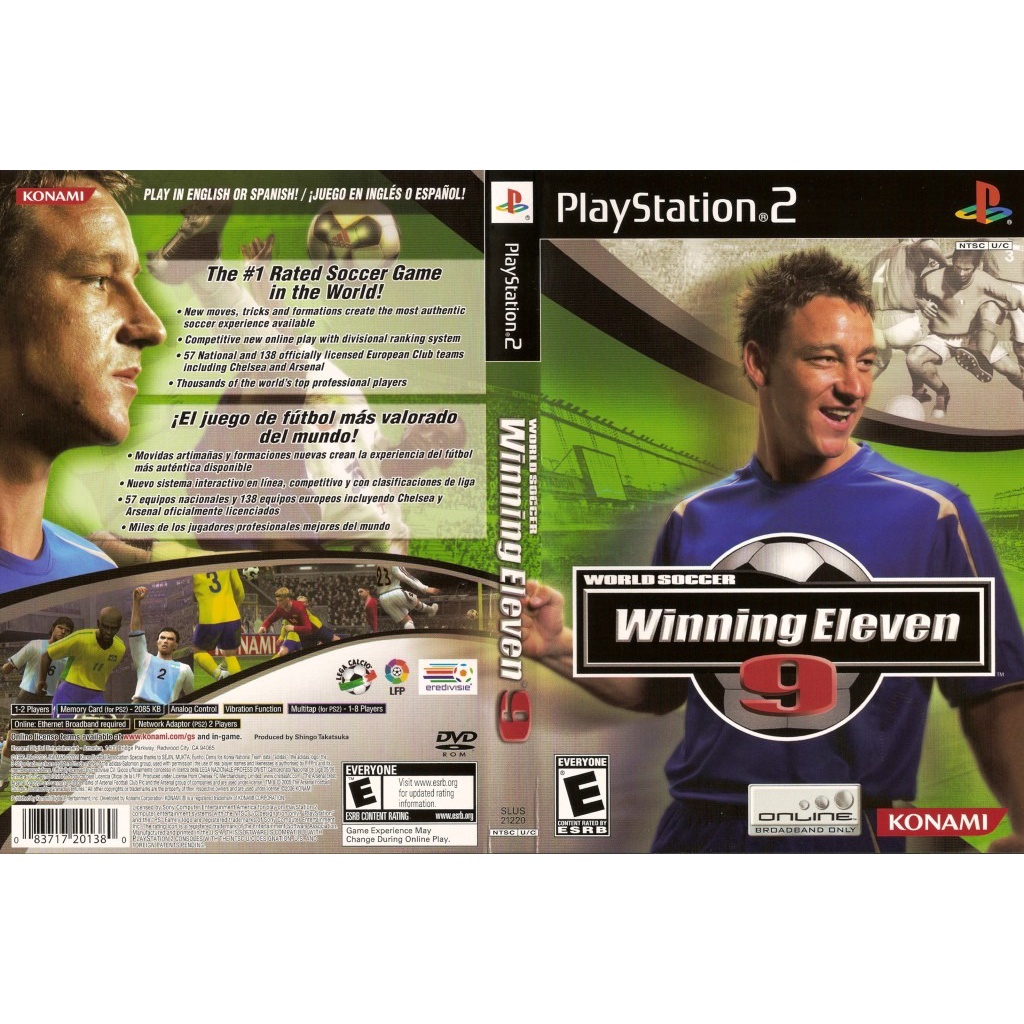 Jogo World Soccer Winning Eleven 9 ps2