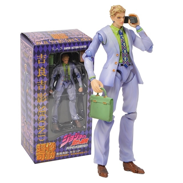 thumbnail image 2 of Super Action Statue Killer Queen & Yoshikage Kira Figure – JoJo's Bizarre Adventure (Used) 2 of 6