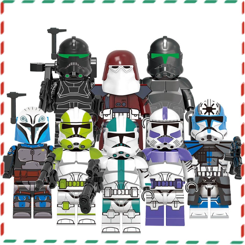 Jesse Gray Legionnaire Assemble Block Minifigures Star Wars Arquitetura Técnica De Brinquedos